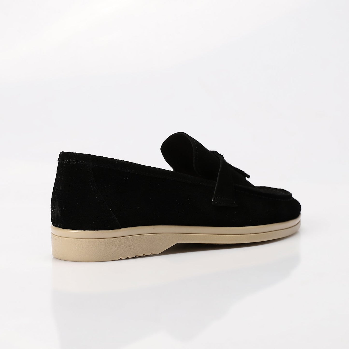 Premium Black Seaside Loafer - Amza - 37