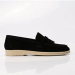 Premium Black Seaside Loafer - Amza - 37