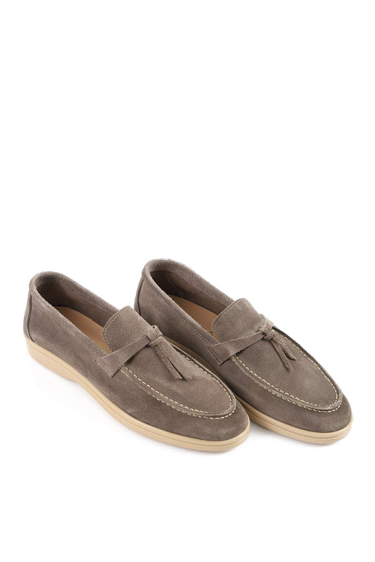 Premium Grey Seaside Loafer - Amza - 37