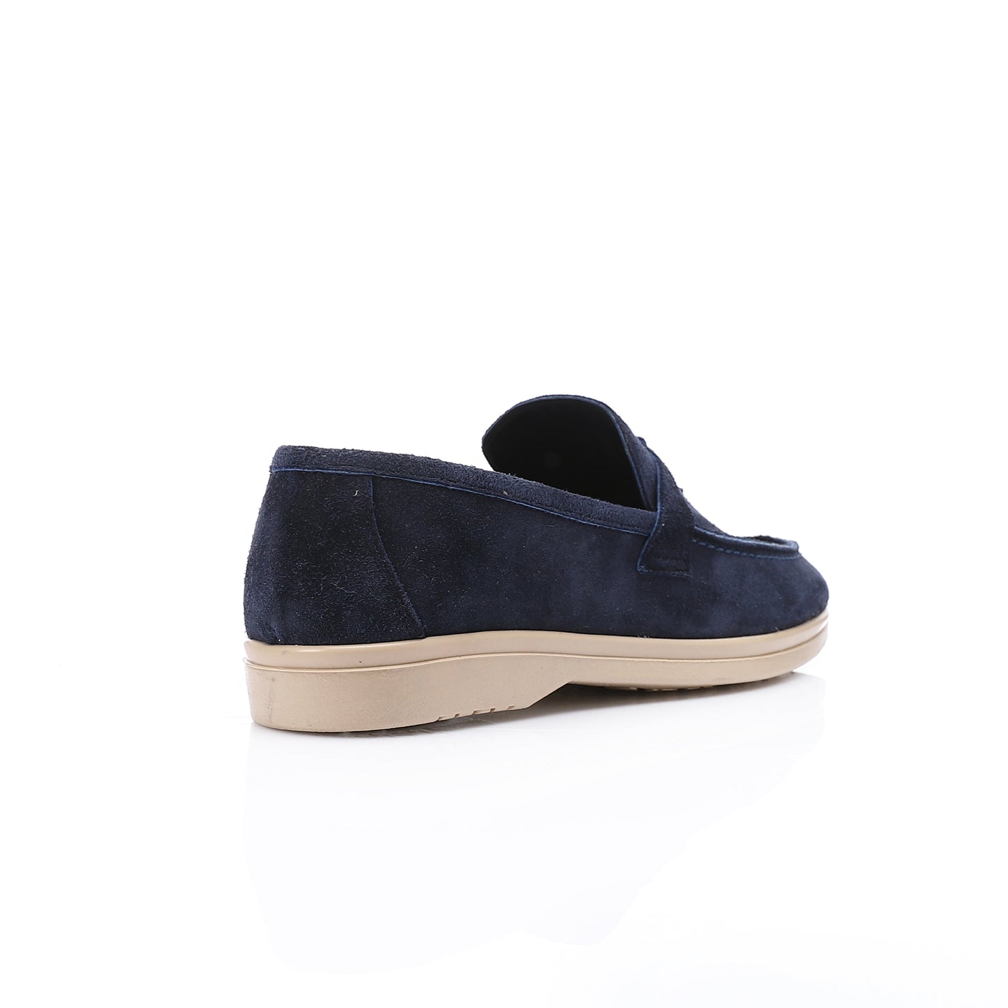Premium Navy Seaside Loafer - Amza - 37