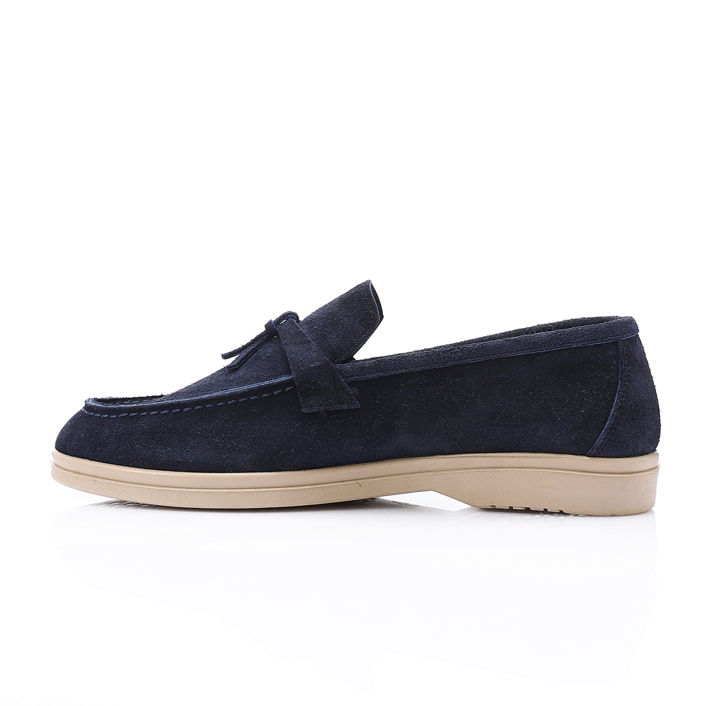 Premium Navy Seaside Loafer - Amza - 37