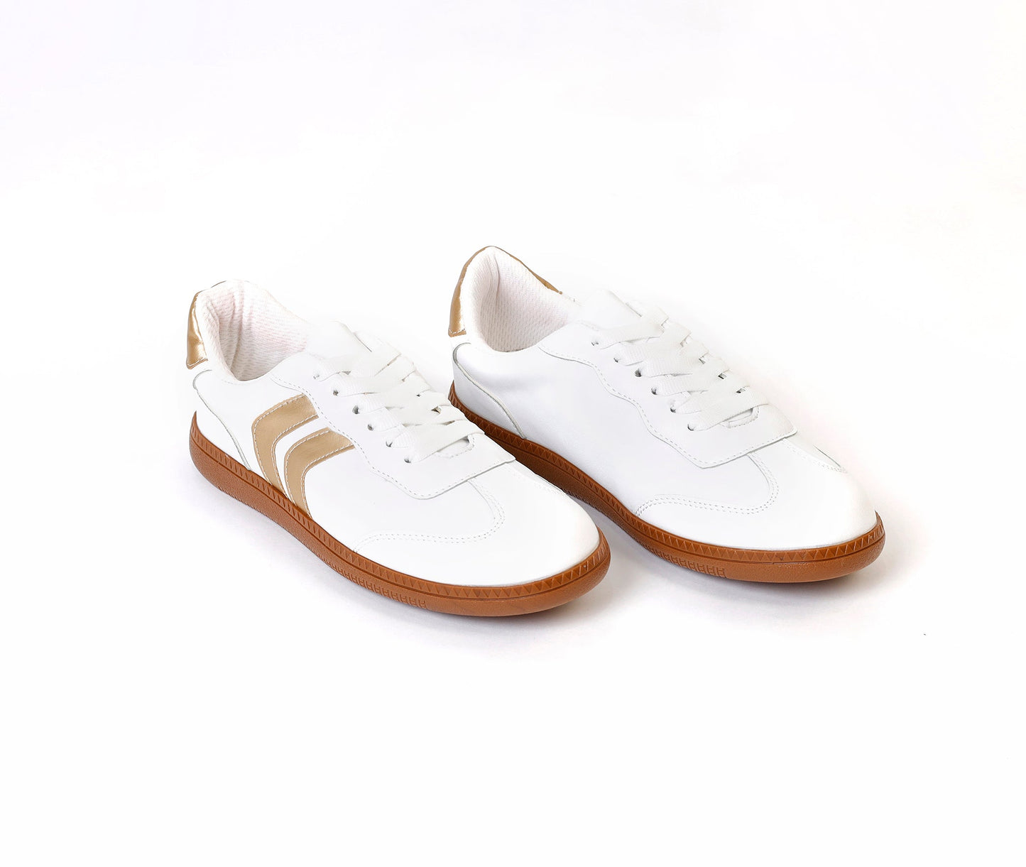 Retro Gold Stripes Sneaker - Amza - 37
