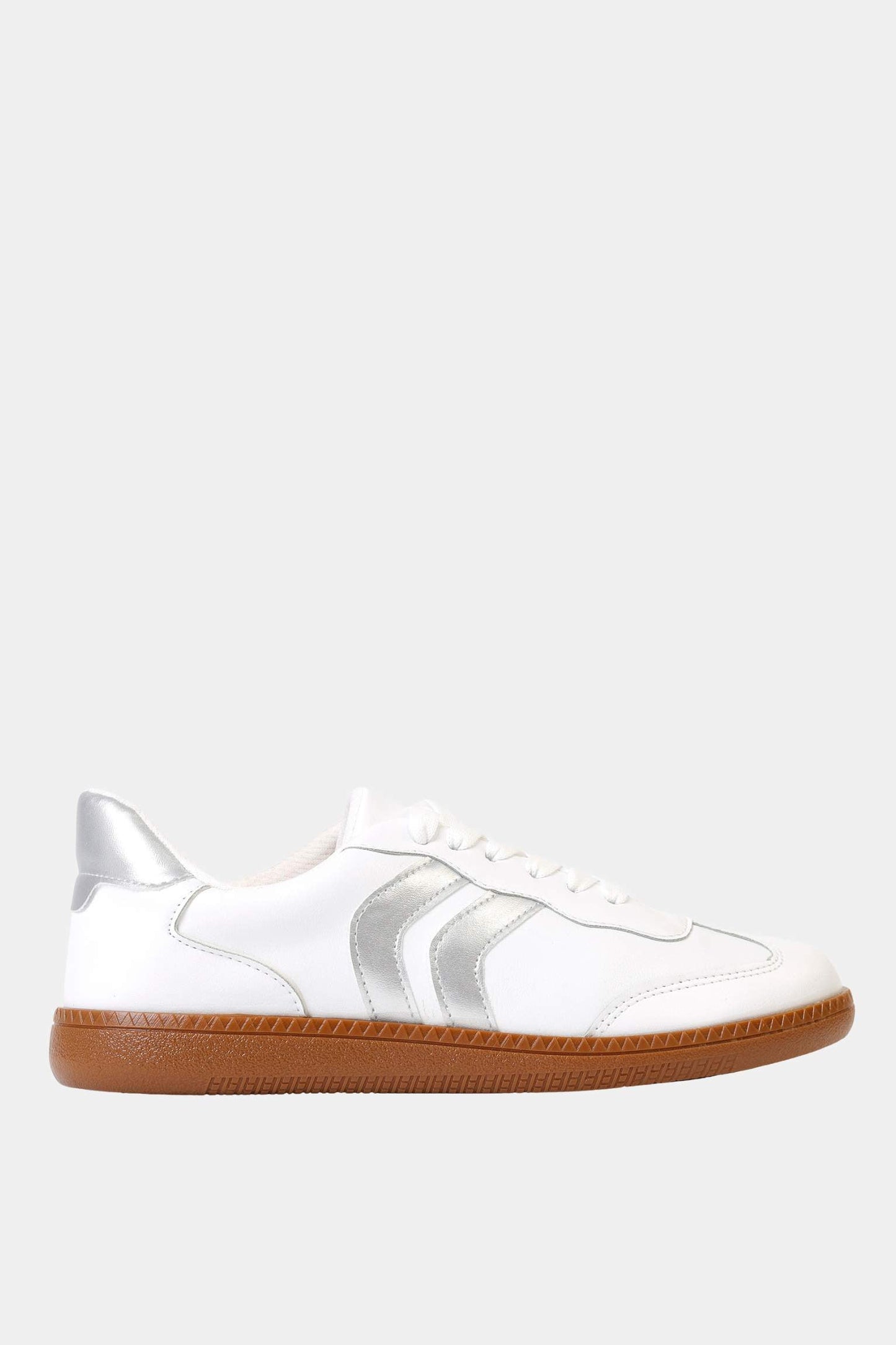 Retro Silver Stripes Sneaker - Amza - 37