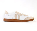 Retro Stripes Beige Sneaker - Amza - 37