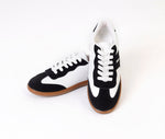 Retro Stripes Black Sneaker - Amza - 37