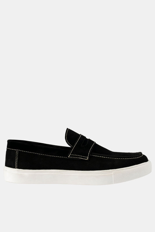 Summer Moccasin - Black - Amza - 41