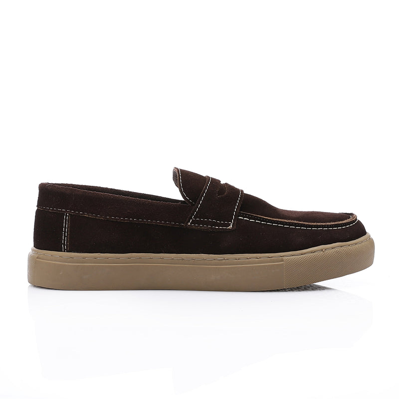 Summer Moccasin - Brown - Amza - 41