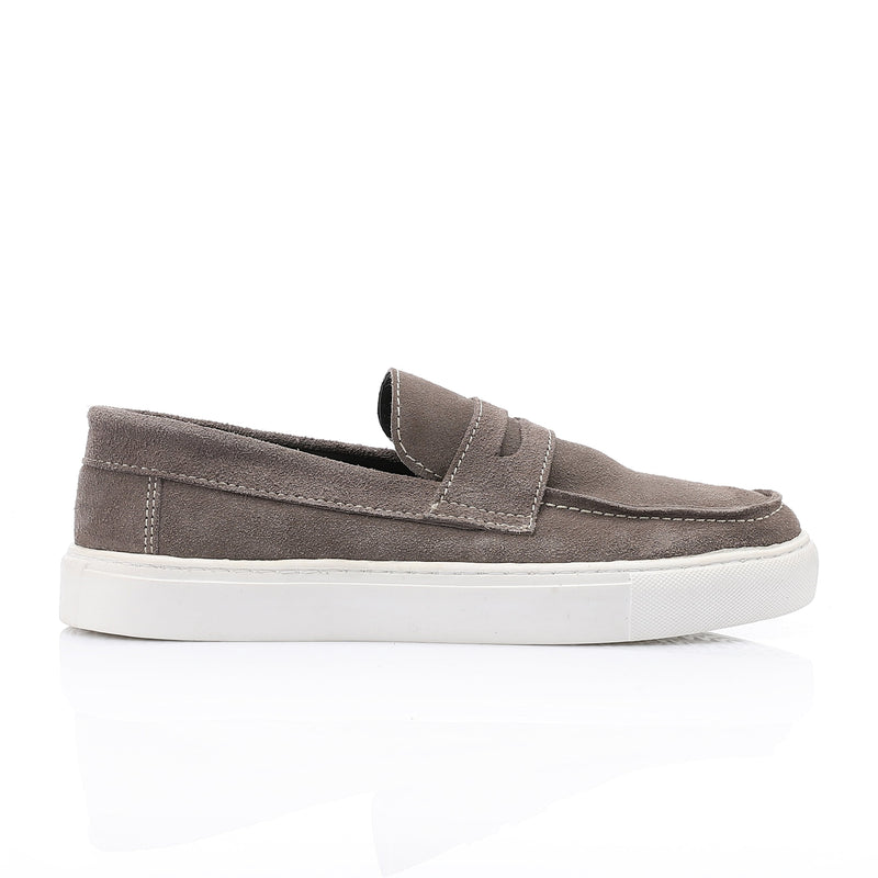 Summer Moccasin - Grey - Amza - 41