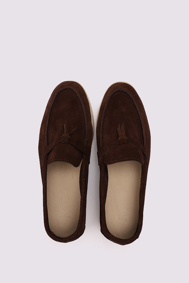 PREMIUM BROWN TASSEL LOAFERS