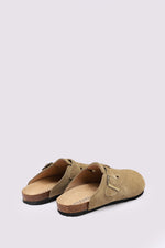 PREMIUM SUEDE BEIGE CLOGS