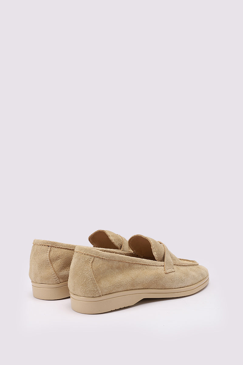 PREMIUM BEIGE TASSEL LOAFERS