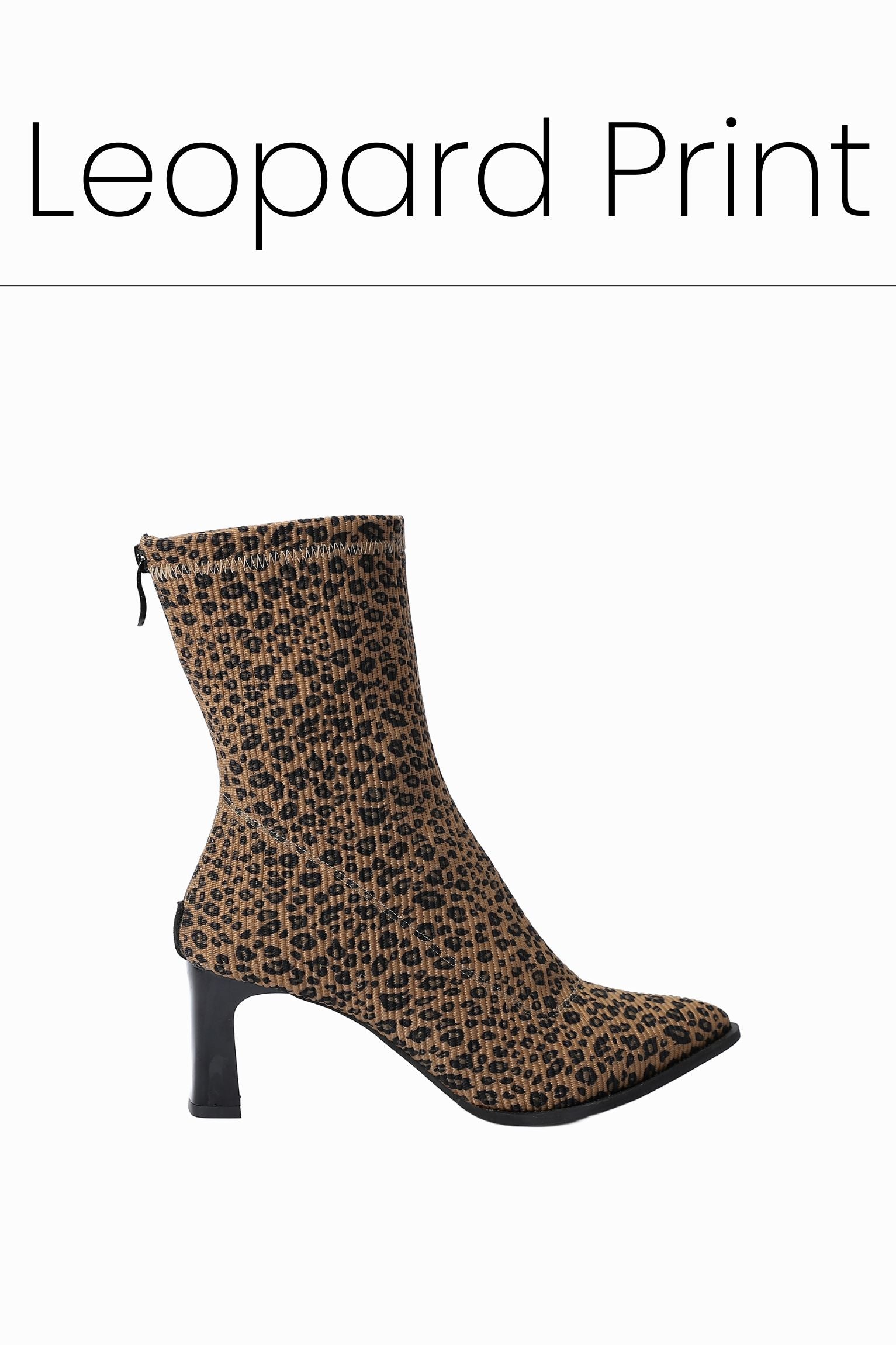 ankle Boot Women leopard - 