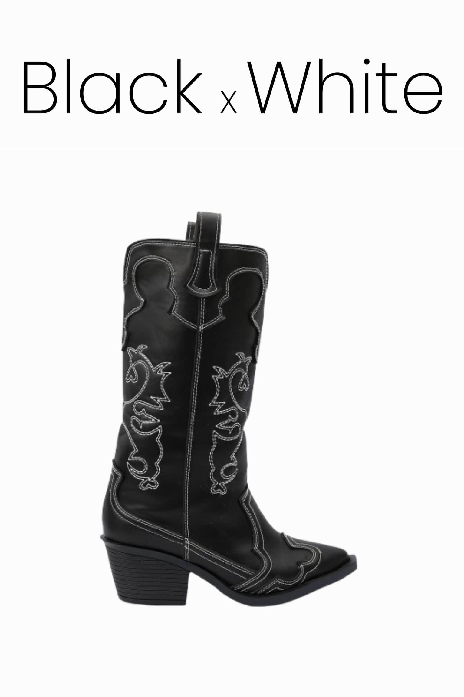 metallic-embroidered-cowboy-boots - 