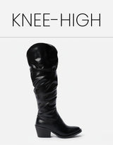 knee-high women's boots - 