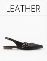 Leather Ballerina - 