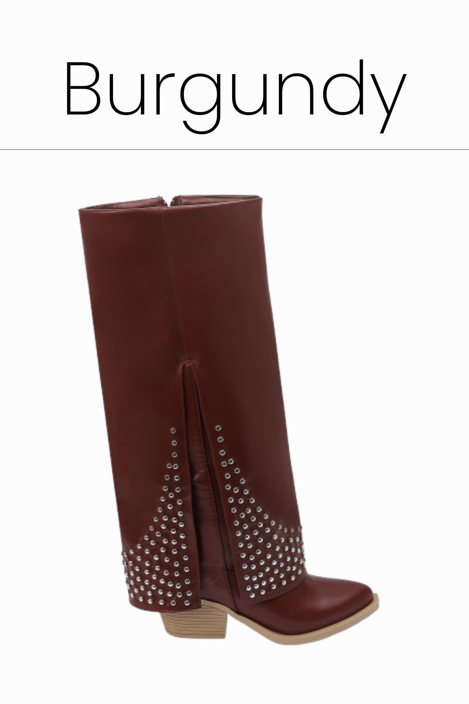 Studded Boot Women - 