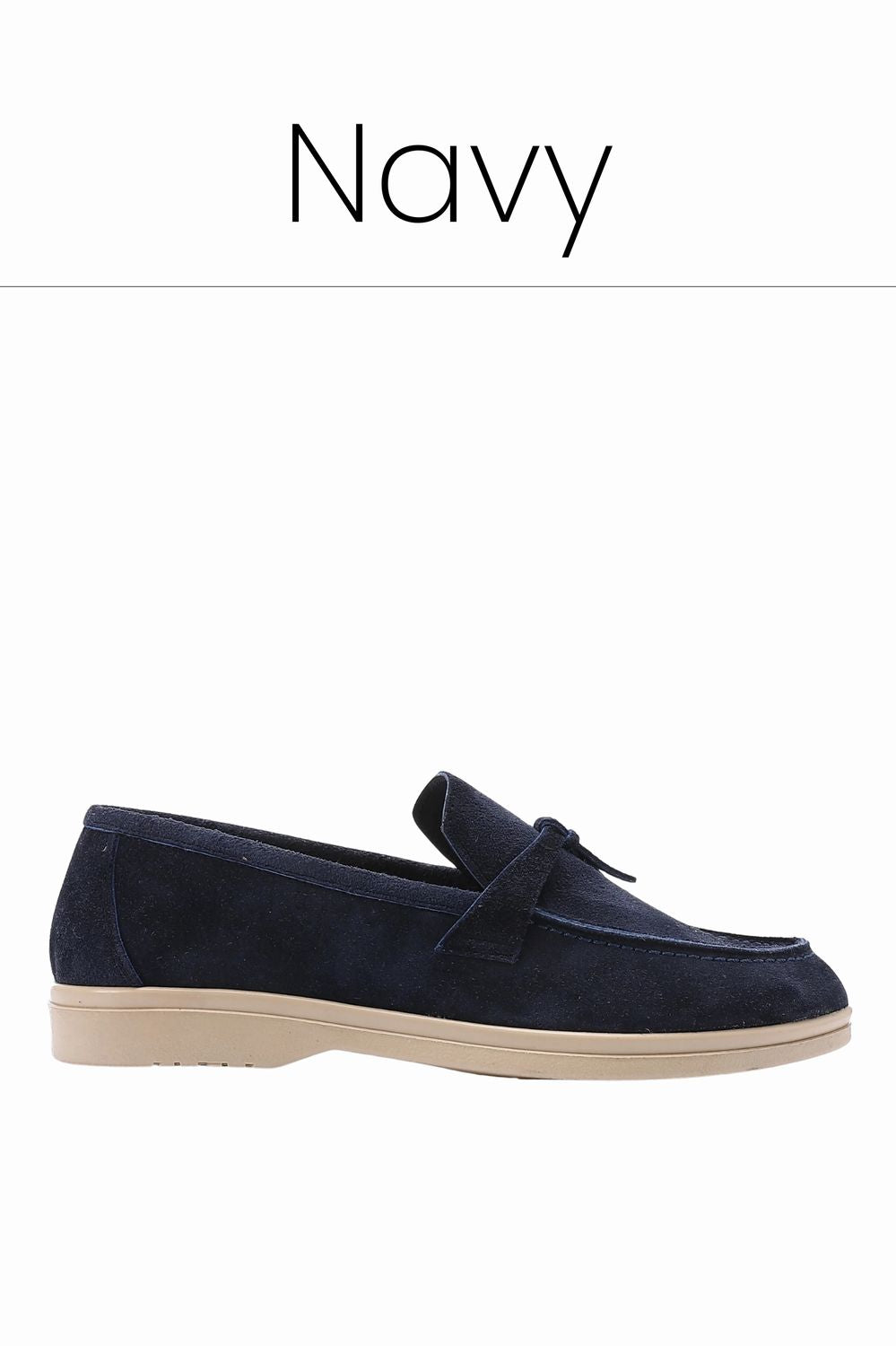 Summer loafer navy 1